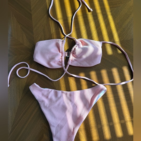 SHEIN Other - SHEIN Pink Bikini Set Small